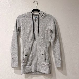 Womens Under Armour, zip-up sweater XS